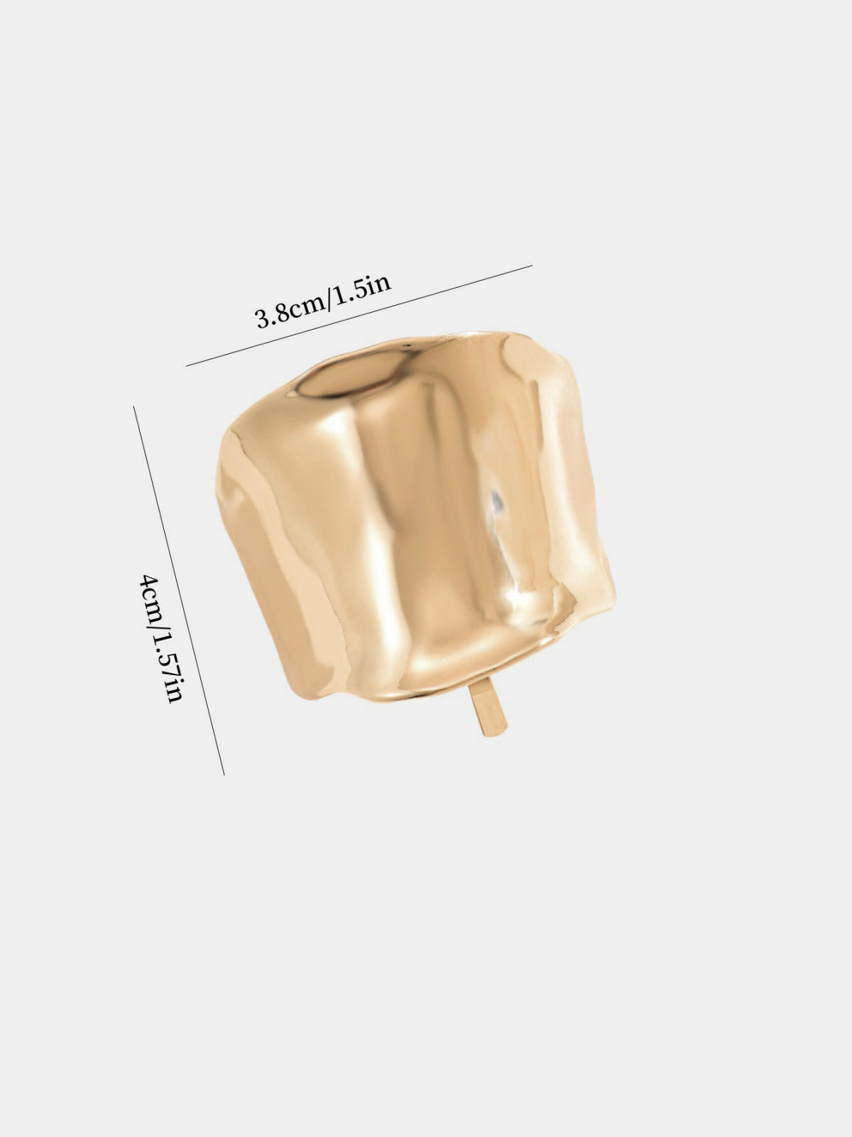 Minimalist Metal Ponytail Hair Cuff