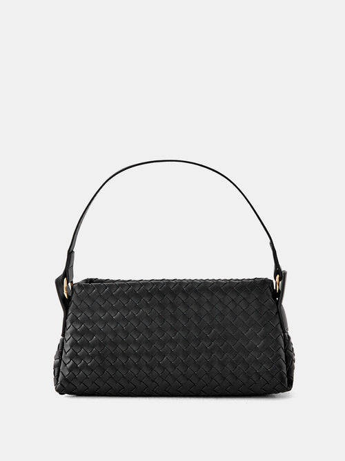 Woven Clutch Shoulder Bag