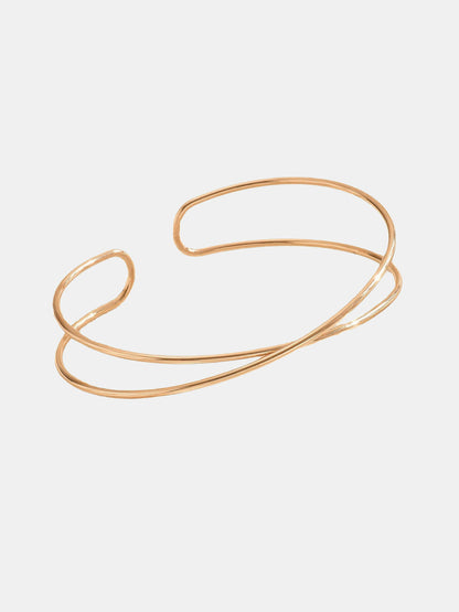 Minimalist Crisscross Upper Arm Cuff
