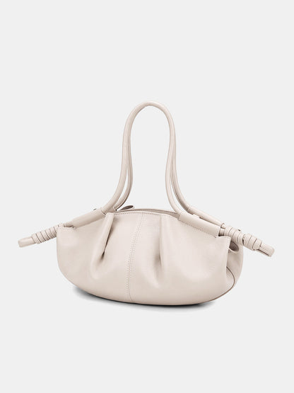 Soft Faux Leather Dumpling Bag