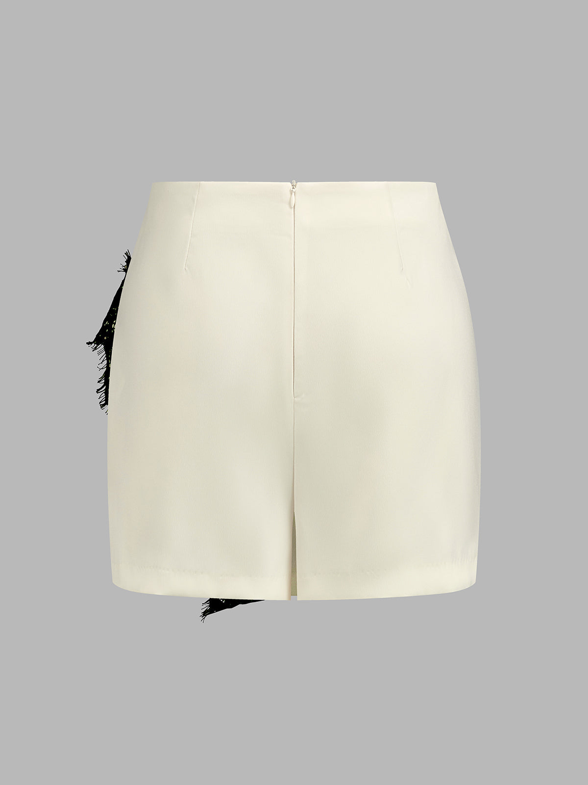 Contrast Lace Casual Skort