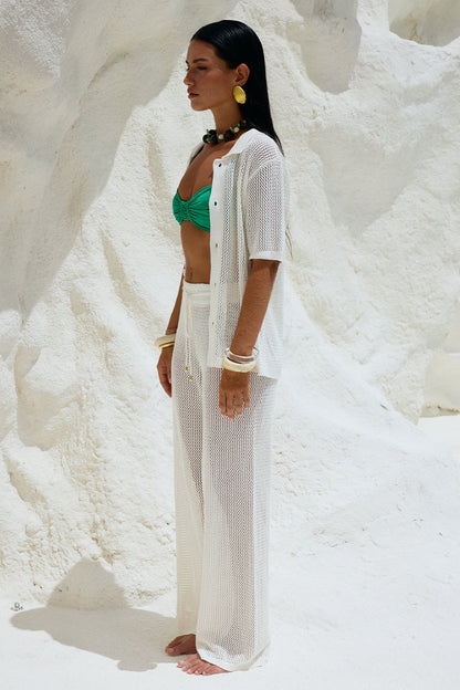 Myrah Pant - White